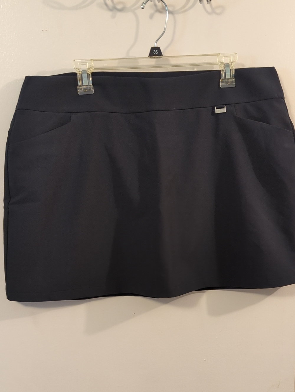 Greg Norman Collection Black Performance Skort